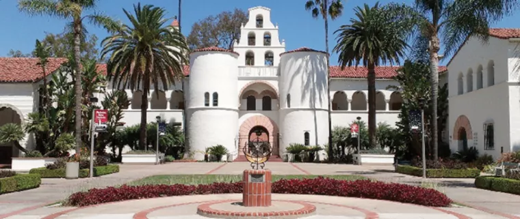 Spanish style building at Balboa Park