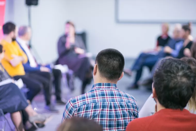 Group of individuals at a workshop